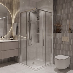 Niagara Душевой уголок Nova 100x100 NG-6624-34 – фотография-2